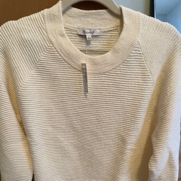 Madewell Cream Sweater - Picture 1 of 4